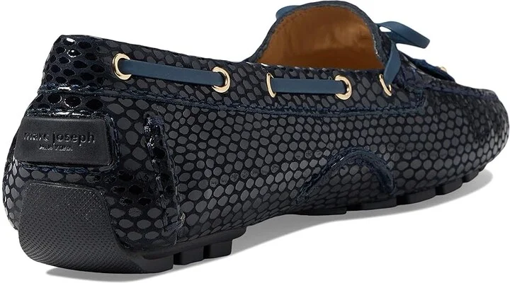 Marc Joseph New York Cypress Hill Women's Shoes Navy Snake : 5 M, Leather - Image 4