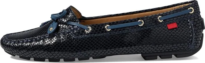 Marc Joseph New York Cypress Hill Women's Shoes Navy Snake : 5 M, Leather - Image 6