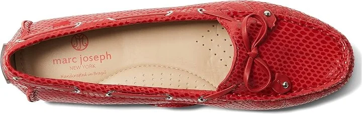 Marc Joseph New York Cypress Hill Women's Shoes Red Snake : 5 M, Leather - Image 2