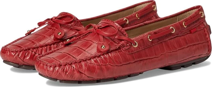 Marc Joseph New York Cypress Hill Women's Shoes Scarlet Croco : 6.5 M, Leather