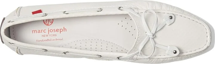 Marc Joseph New York Cypress Hill Women's Shoes White Snake : 6 M, Leather - Image 2