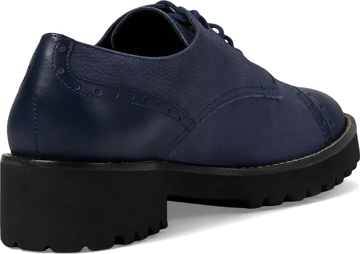 Marc Joseph New York Dahlgren PL Women's Flat Shoes Denim Italo Grainy : 10 M, Leather - Image 4