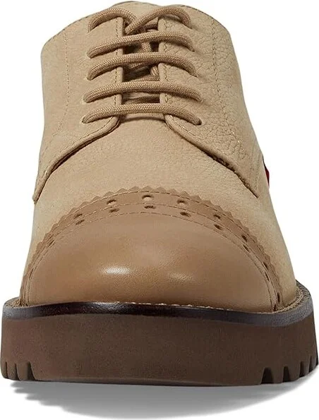 Marc Joseph New York Dahlgren PL Women's Flat Shoes Sand Italo Grainy : 6 M, Leather - Image 5