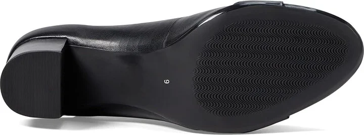 Marc Joseph New York DANIELLA CT PUMP High Women's Heels Black Napa : 9.5 M, Leather/Rubber - Image 3