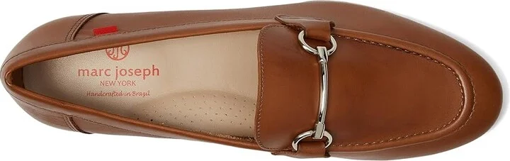 Marc Joseph New York Deal Road Women's Flat Shoes Cognac Napa : 9 M, Leather - Image 2