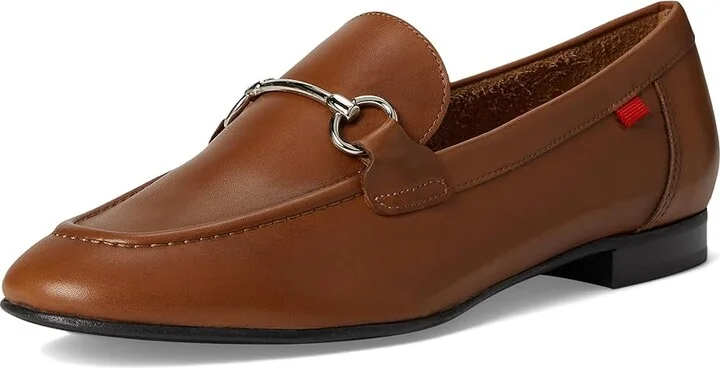 Marc Joseph New York Deal Road Women's Flat Shoes Cognac Napa : 9 M, Leather - Image 5