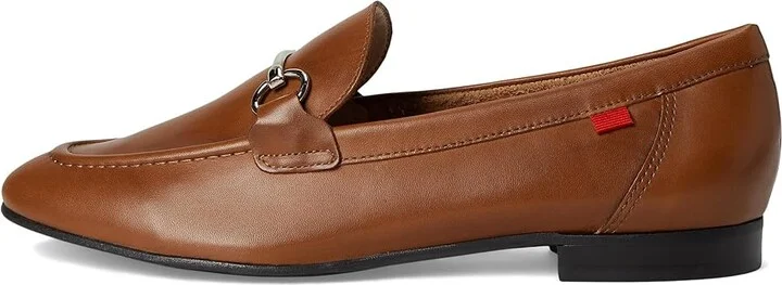 Marc Joseph New York Deal Road Women's Flat Shoes Cognac Napa : 9 M, Leather - Image 6