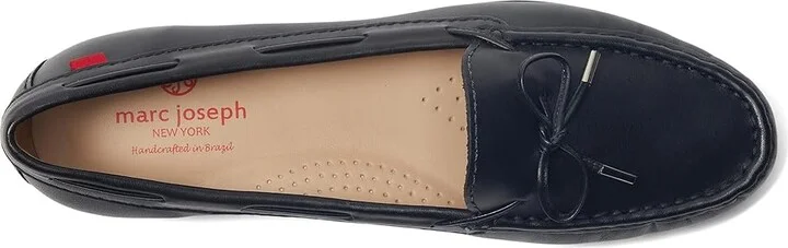 Marc Joseph New York Diana St Women's Flat Shoes Black Napa : 7 M, Leather - Image 2