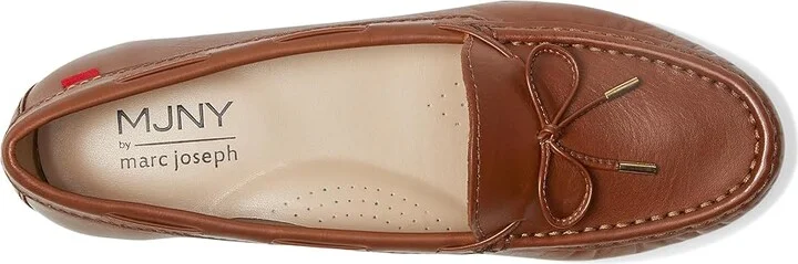 Marc Joseph New York Diana St Women's Flat Shoes Cognac Napa : 11 W - Image 2