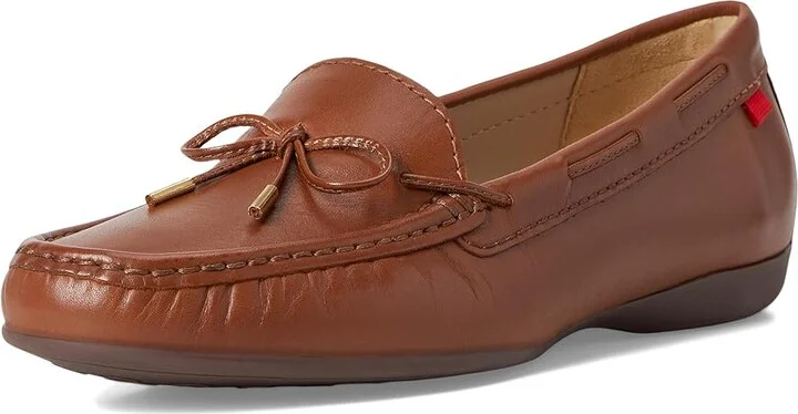 Marc Joseph New York Diana St Women's Flat Shoes Cognac Napa : 11 W - Image 5