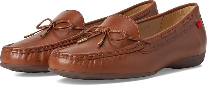Marc Joseph New York Diana St Women's Flat Shoes Cognac Napa : 11 W