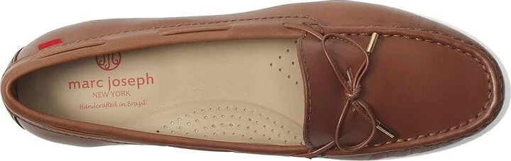 Marc Joseph New York Diana St Women's Flat Shoes Cognac Napa : 13 M, Leather - Image 2