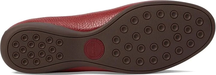 Marc Joseph New York Diana St Women's Flat Shoes Red Grainy : 7.5 M, Leather - Image 3
