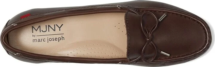 Marc Joseph New York Diana St Women's Flat Shoes Walnut Napa : 12 M, Leather - Image 2