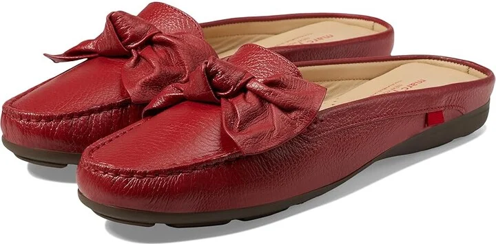 Marc Joseph New York Diane Street Women's Shoes Red Grainy : 6 M, Leather