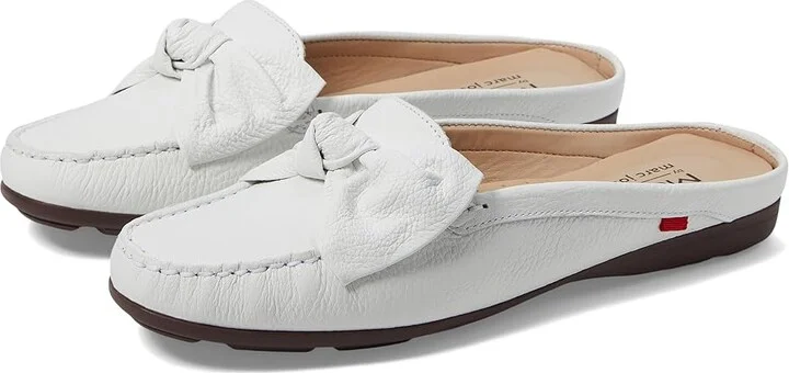 Marc Joseph New York Diane Street Women's Shoes White Grainy : 6 M, Leather