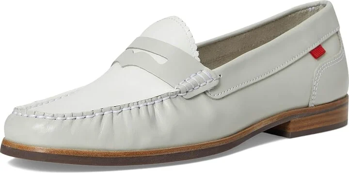 Marc Joseph New York East Village 2.0 Women's Shoes Ash White Pollished Napa : 9.5 M, Leather - Image 5