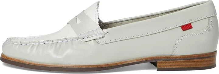 Marc Joseph New York East Village 2.0 Women's Shoes Ash White Pollished Napa : 9.5 M, Leather - Image 6