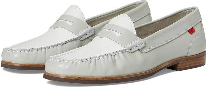 Marc Joseph New York East Village 2.0 Women's Shoes Ash White Pollished Napa : 9.5 M, Leather