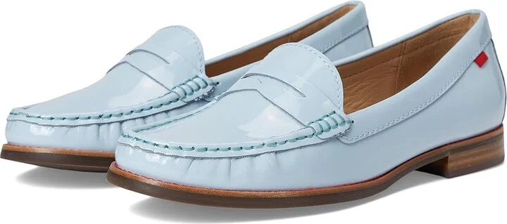 Marc Joseph New York East Village Women's Shoes Baby Blue Soft Patent : 9 M, Patent Leather