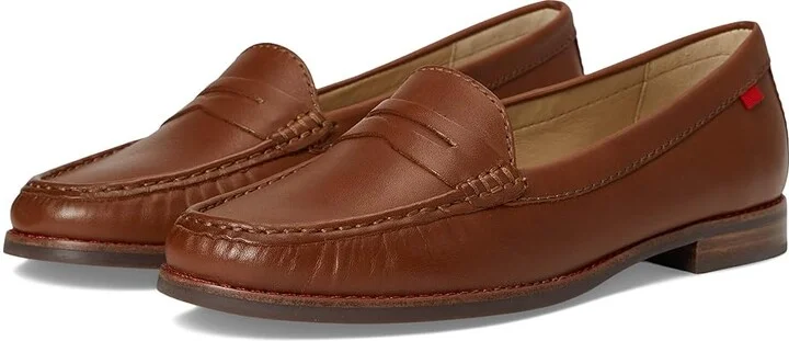 Marc Joseph New York East Village Women's Shoes Cognac Burnished Napa : 9.5 M, Patent Leather