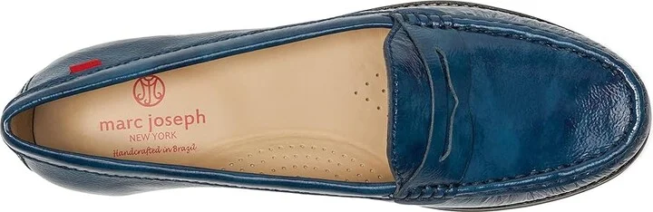 Marc Joseph New York East Village Women's Shoes Denim Stained Patent : 6 M, Patent Leather - Image 2