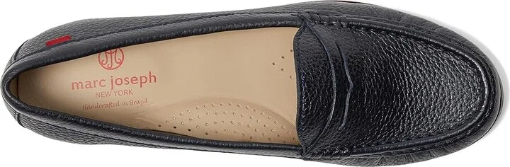 Marc Joseph New York East Village Women's Shoes Navy Grainy : 5 M, Patent Leather - Image 2
