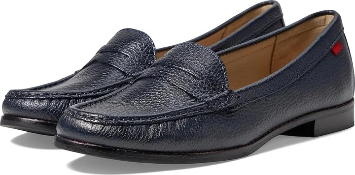 Marc Joseph New York East Village Women's Shoes Navy Grainy : 5 M, Patent Leather