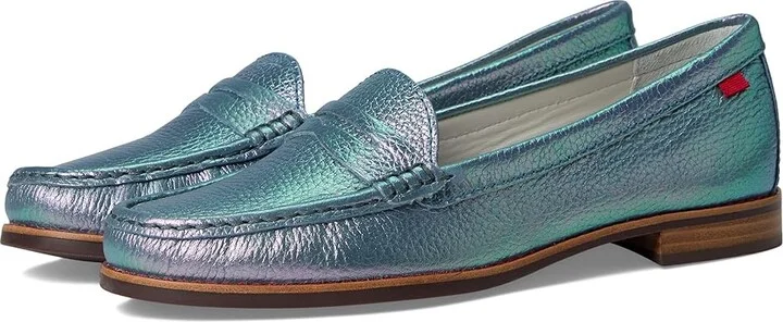 Marc Joseph New York East Village Women's Shoes Ocean Prism Grainy : 9 M, Patent Leather