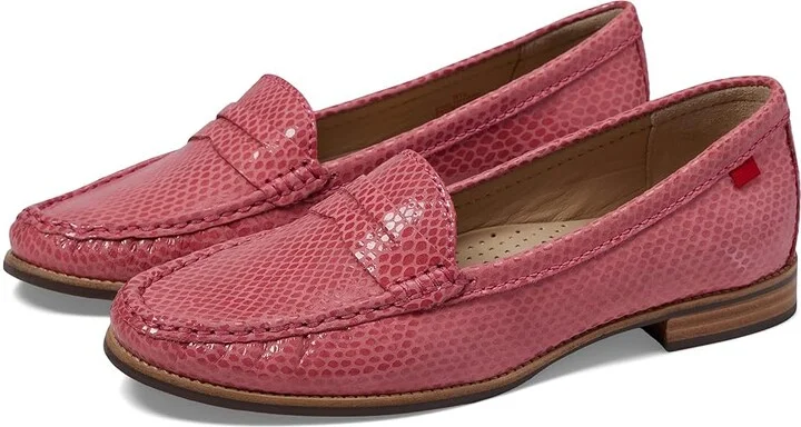 Marc Joseph New York East Village Women's Shoes Pink Snake : 5 M, Leather/Patent Leather