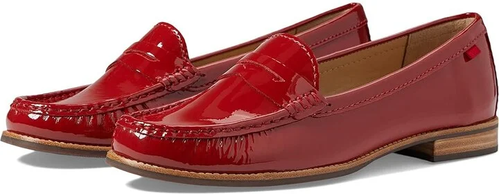 Marc Joseph New York East Village Women's Shoes Red Patent : 5 M, Patent Leather
