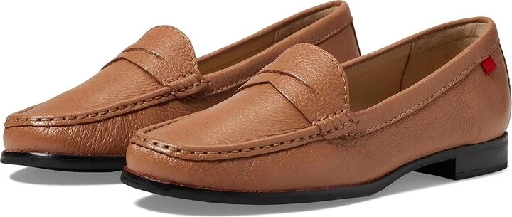 Marc Joseph New York East Village Women's Shoes Tan Grainy : 12 M, Leather/Patent Leather