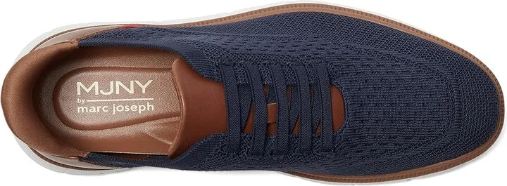 Marc Joseph New York Edison Street (Hands Free Technology) Men's Shoes Navy : 7 M, Leather - Image 2