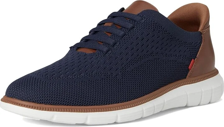 Marc Joseph New York Edison Street (Hands Free Technology) Men's Shoes Navy : 7 M, Leather - Image 5