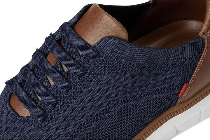 Marc Joseph New York Edison Street (Hands Free Technology) Men's Shoes Navy : 7 M, Leather - Image 7