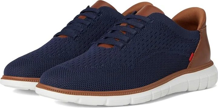 Marc Joseph New York Edison Street (Hands Free Technology) Men's Shoes Navy : 7 M, Leather