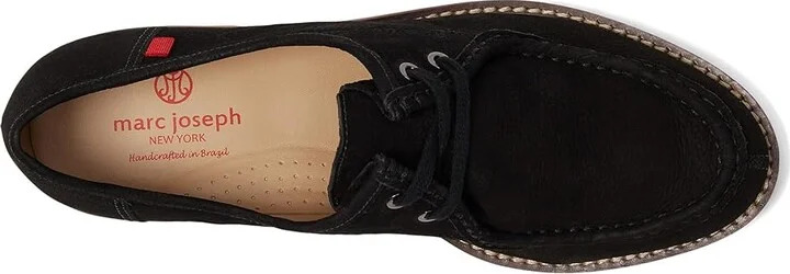Marc Joseph New York Eleanor ST Women's Flat Shoes Black Italo Grainy : 10.5 M, Leather - Image 2