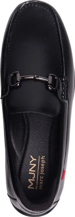 Marc Joseph New York Elliot Road Hands-Free Slip On Technology Leather Buckle Loafers - Image 5
