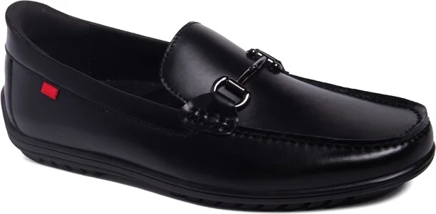 Marc Joseph New York Elliot Road Hands-Free Slip On Technology Leather Buckle Loafers