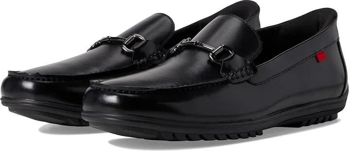 Marc Joseph New York Elliot Road (Hands Free Technology) Men's Slip on Shoes Black Leather : 9.5 M
