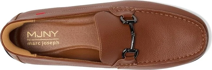 Marc Joseph New York Elliot Road (Hands Free Technology) Men's Slip on Shoes Cognac : 10 M, Leather - Image 2
