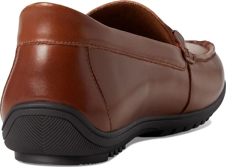 Marc Joseph New York Elliot Road (Hands Free Technology) Men's Slip on Shoes Cognac Leather : 8 M - Image 4