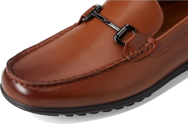 Marc Joseph New York Elliot Road (Hands Free Technology) Men's Slip on Shoes Cognac Leather : 8 M - Image 7