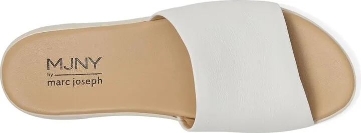 Marc Joseph New York Emery Ave Women's Shoes White Napa Soft : 9.5 M, Leather - Image 2