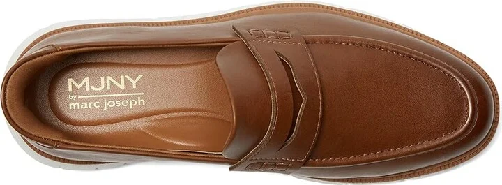 Marc Joseph New York Empire Street (Hands Free Technology) Men's Shoes Cognac : 8.5 M, Leather - Image 2