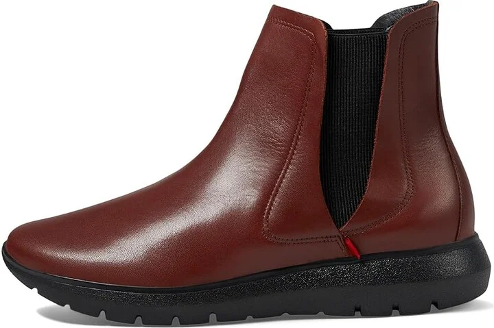 Marc Joseph New York Fairmount Ave Bootie Women's Shoes Mahogany Burnished Napa : 8 M, Leather - Image 5