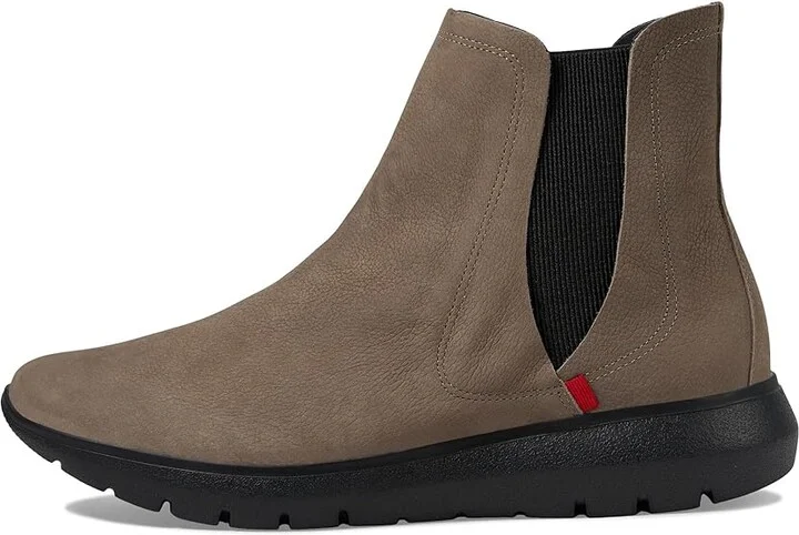 Marc Joseph New York Fairmount Ave Bootie Women's Shoes Taupe Italo Grainy : 7.5 M, Leather - Image 5
