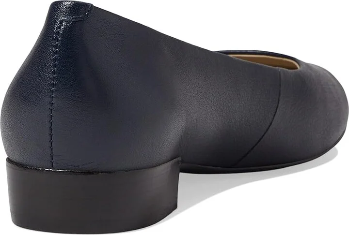 Marc Joseph New York Ferris Flat 2.0 Women's Flat Shoes Navy Napa Soft : 5 M, Leather - Image 4