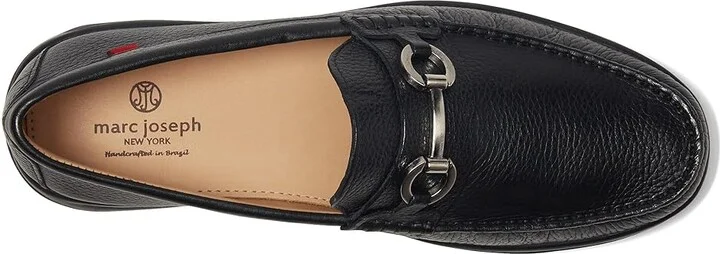 Marc Joseph New York Ford Street Men's Shoes Black Grainy : 8 M, Leather - Image 2