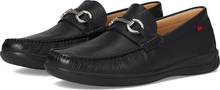 Marc Joseph New York Ford Street Men's Shoes Black Grainy : 8 M, Leather